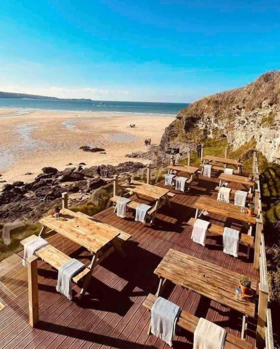 Unique 4Bed Large Central Hayle Cottage Nr St Ives Bagian luar foto